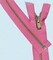 YKK 18" Medium Weight Jacket Zipper YKK #5 Brass ~ Separating ~ 516 Hot Pink (1 Zipper/Pack)
